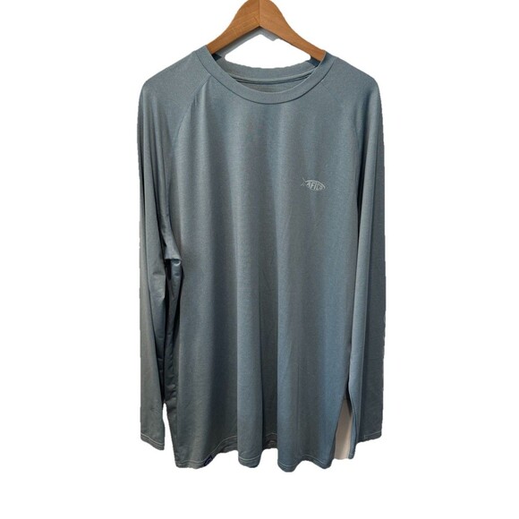 AFTCO Samurai 2 Long Sleeve Sun Shirt Men’s Size 2XL UPF 50+ Sun Protection - Picture 1 of 6